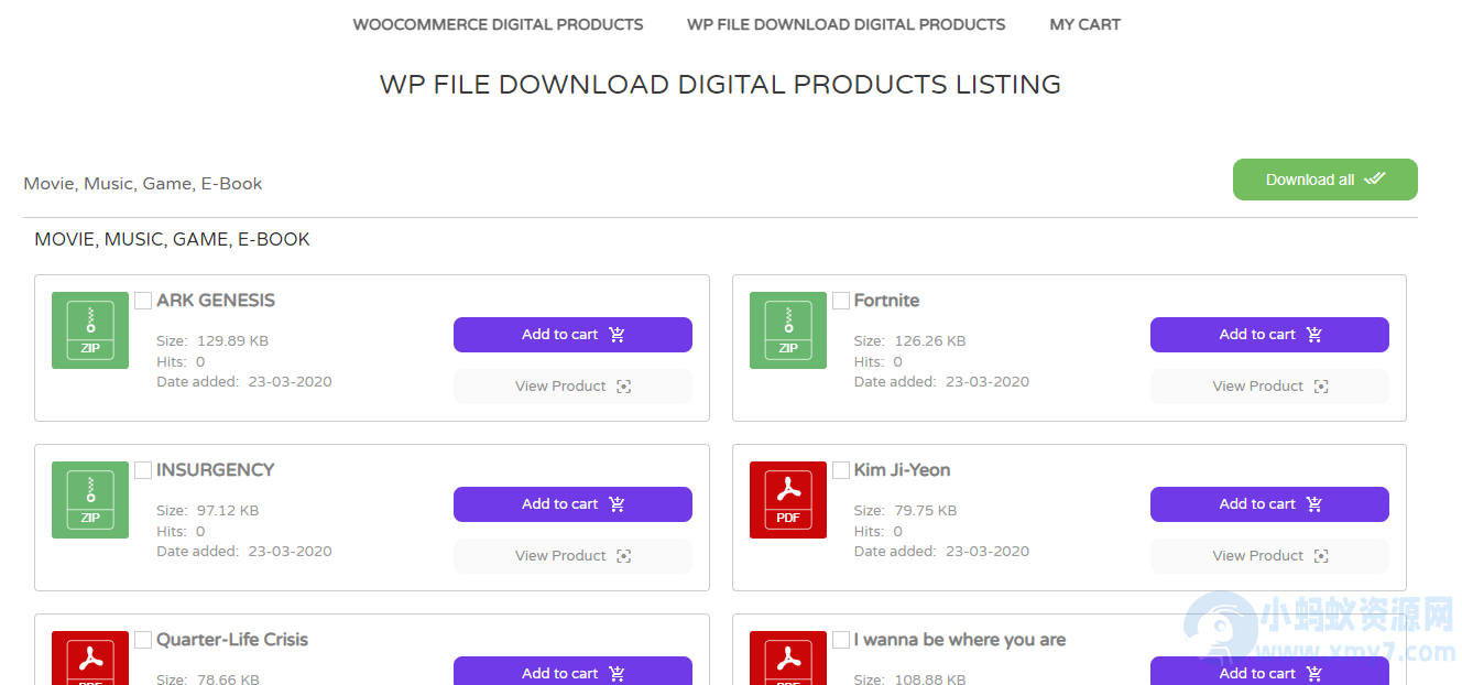 WordPress付费下载插件–WP File Download v6.3.4 破解版下载-二爷源码网