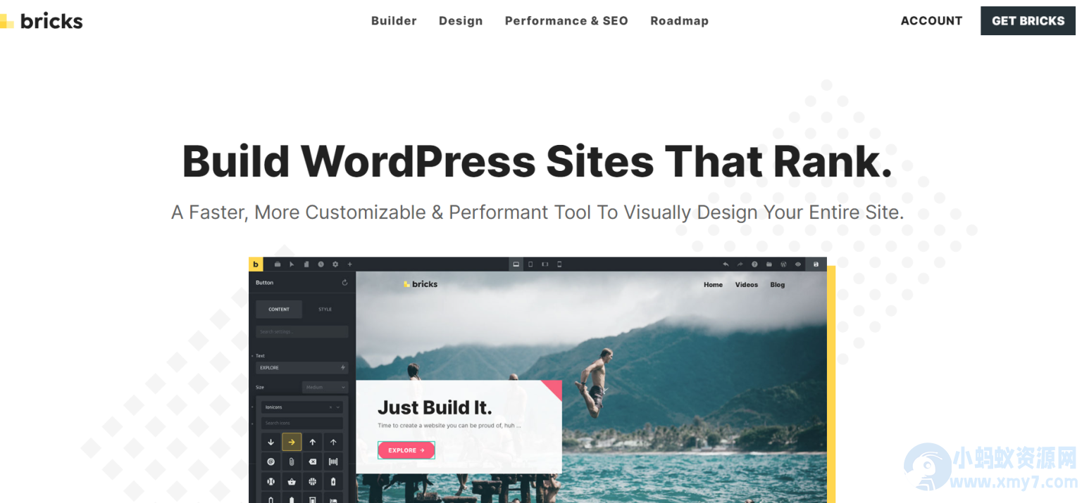 WordPress主题–Bricks Builder v2.3.9 开心版-二爷源码网